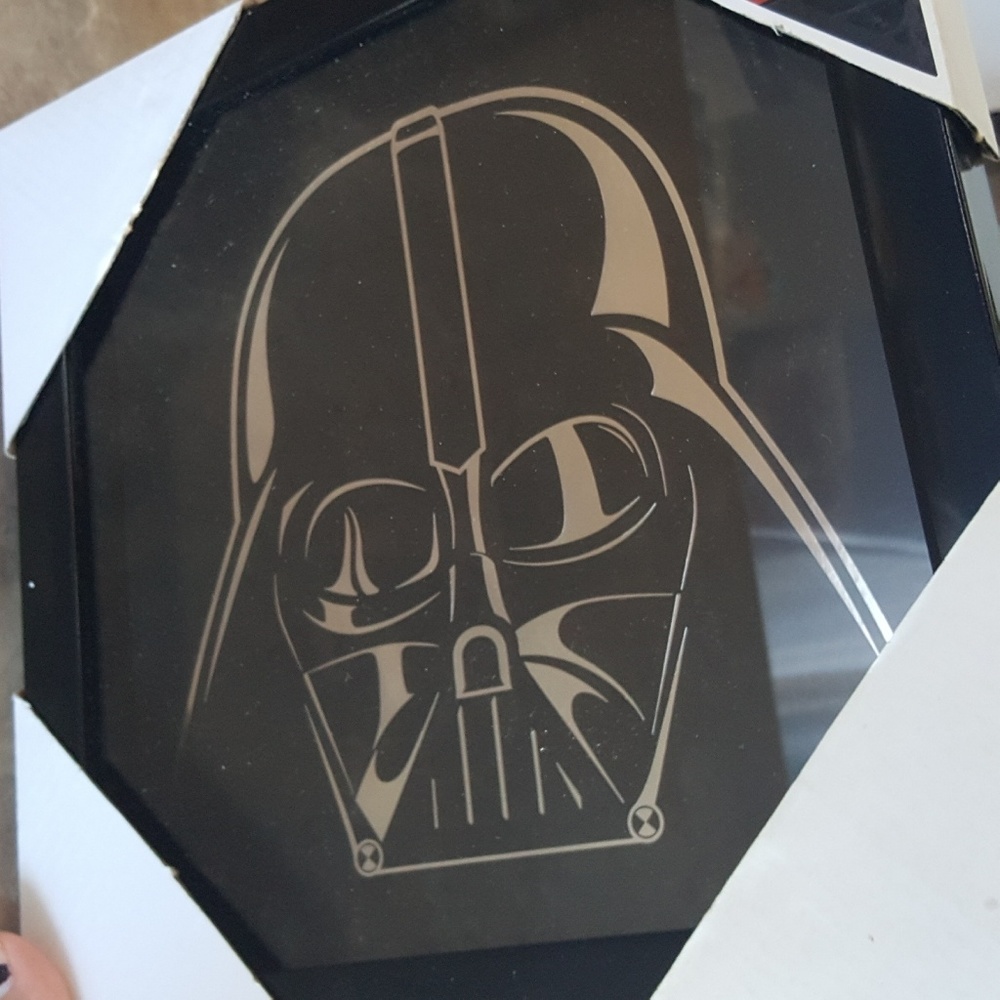 Disney Star Wars Darth Vader Foil Art Frame